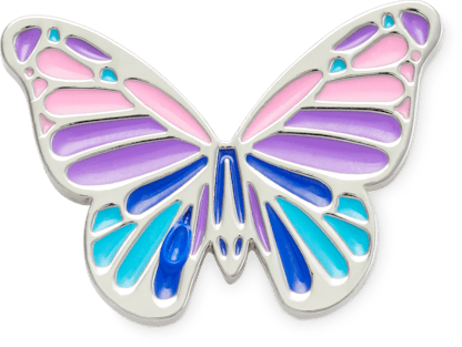 Crocs Jibbitz Purple Butterfly, Crocs model 10011089