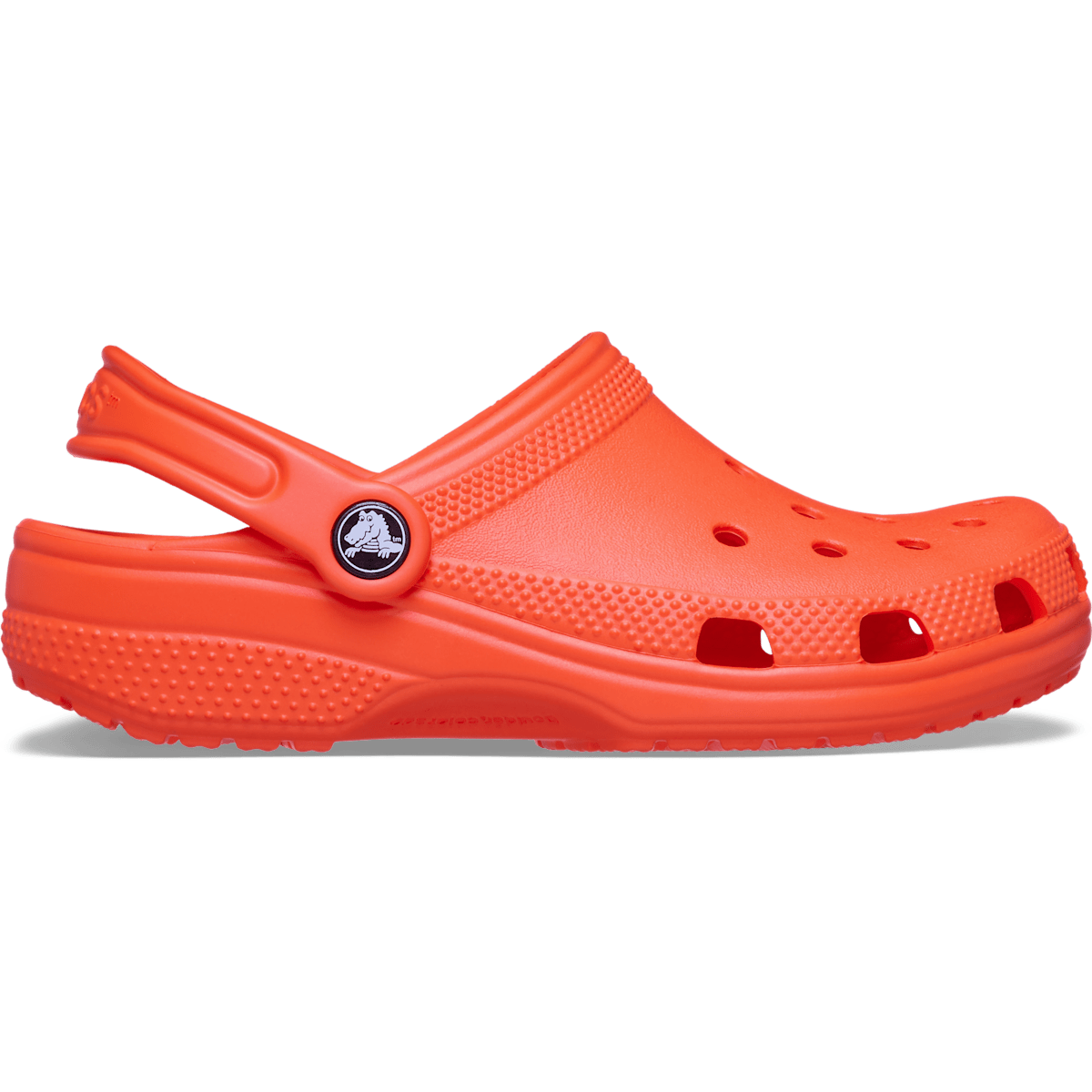 Crocs 206991-85F Shocking Orange, side view