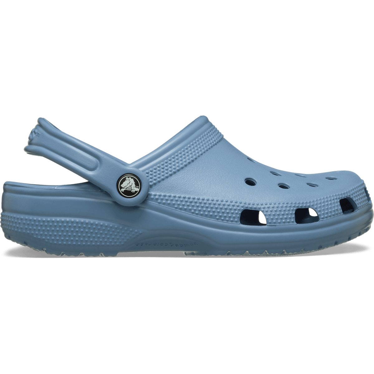 Crocs Classic Clog in Astro Blue, side view