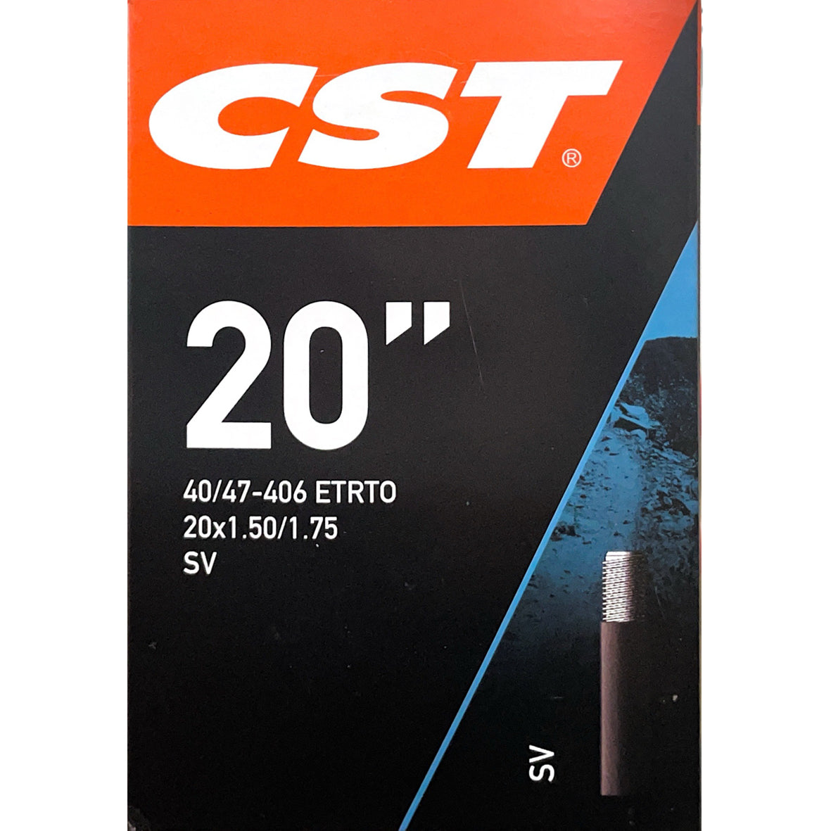 CST Tube 20 x 1.50/1.75 SV - original manufacturer carton