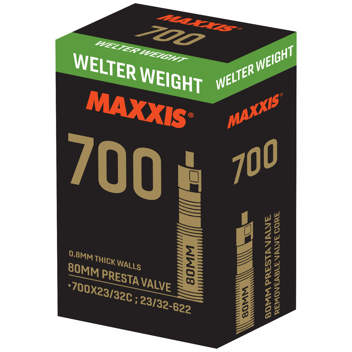 Maxxis Tube 700 x 23/32 80 mm PV Welter Weight - official product image