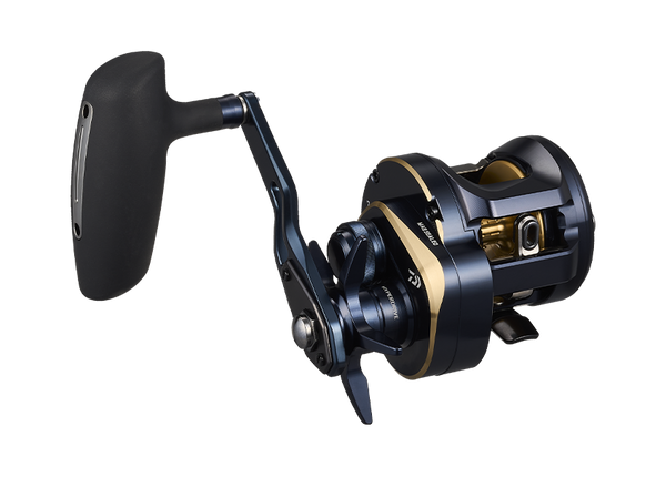 Daiwa 25 Saltiga 300H right-hand level-wind overhead reel