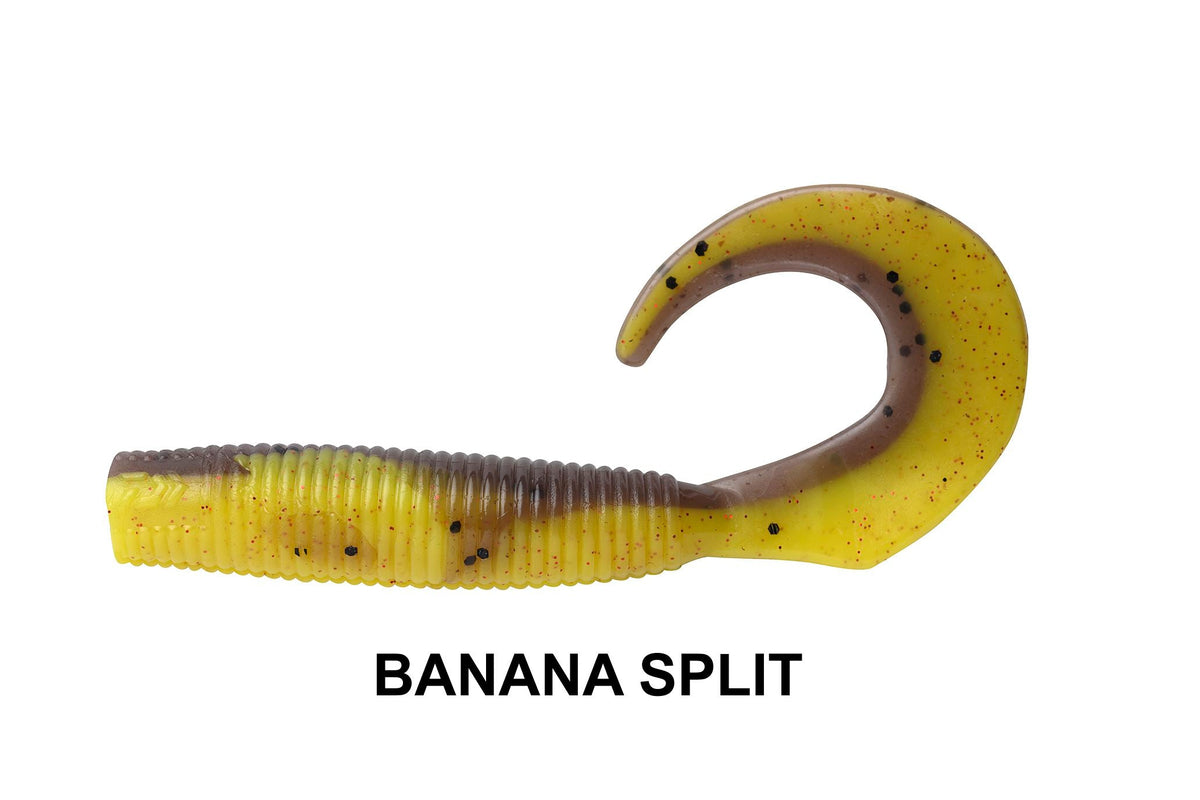 Daiwa Bait Junkie 4in Grub Banana Split