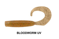 Daiwa Bait Junkie 4in Grub Bloodworm UV