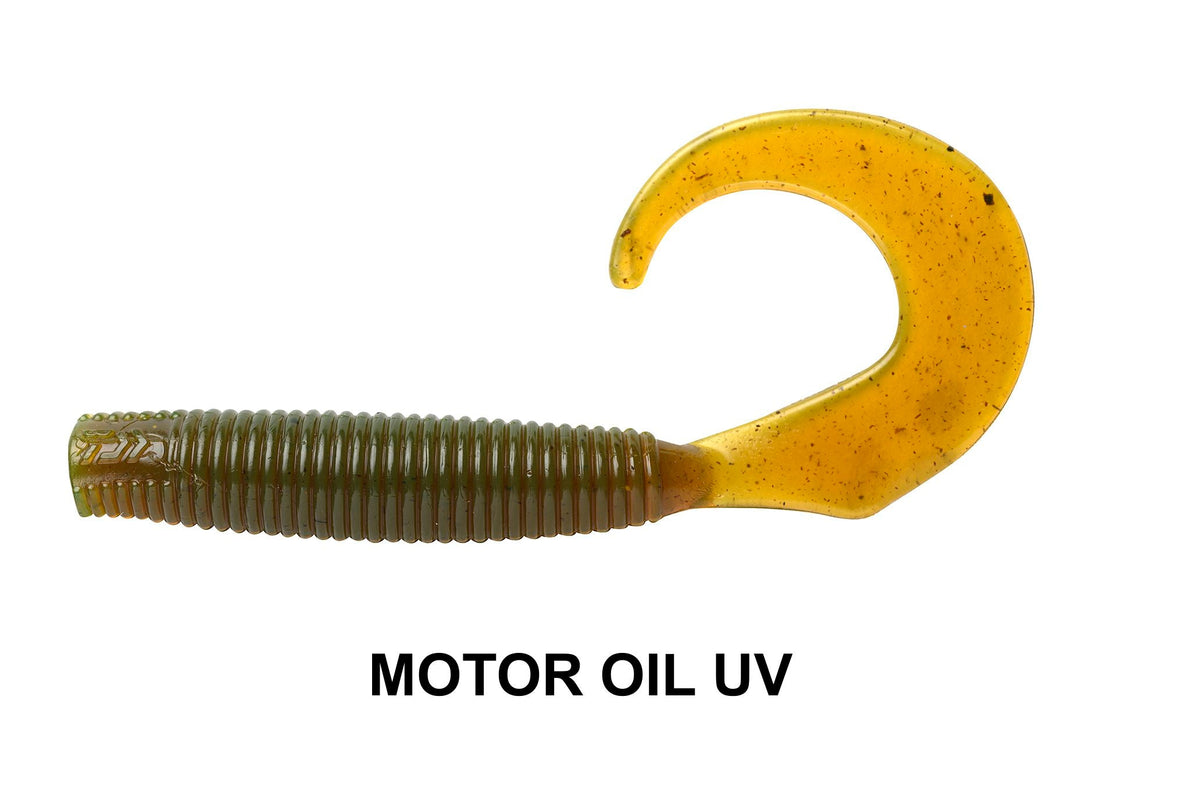 Daiwa Bait Junkie 4in Grub MotorOilUV