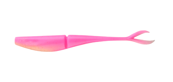 Daiwa Bait Junkie 7in Jerkshad Pink Glow UV