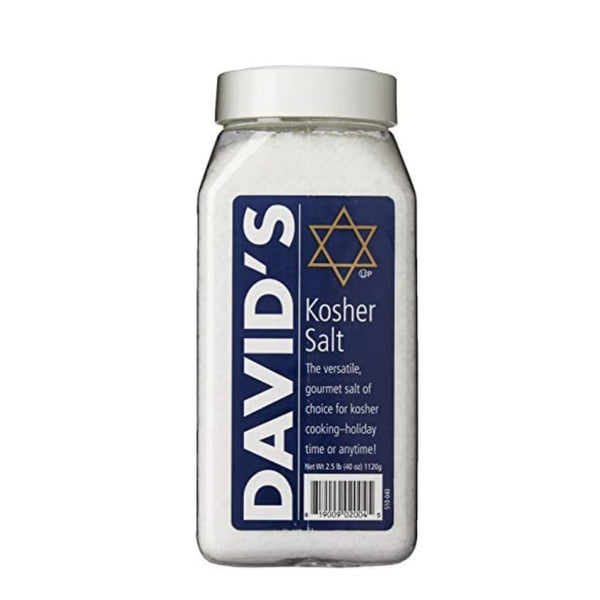 David's Kosher Salt 1.12kg container