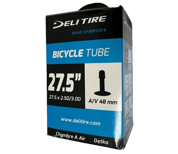 Deli Tire 27.5 x 2.50–3.00 inner tube with 48 mm Schrader valve
