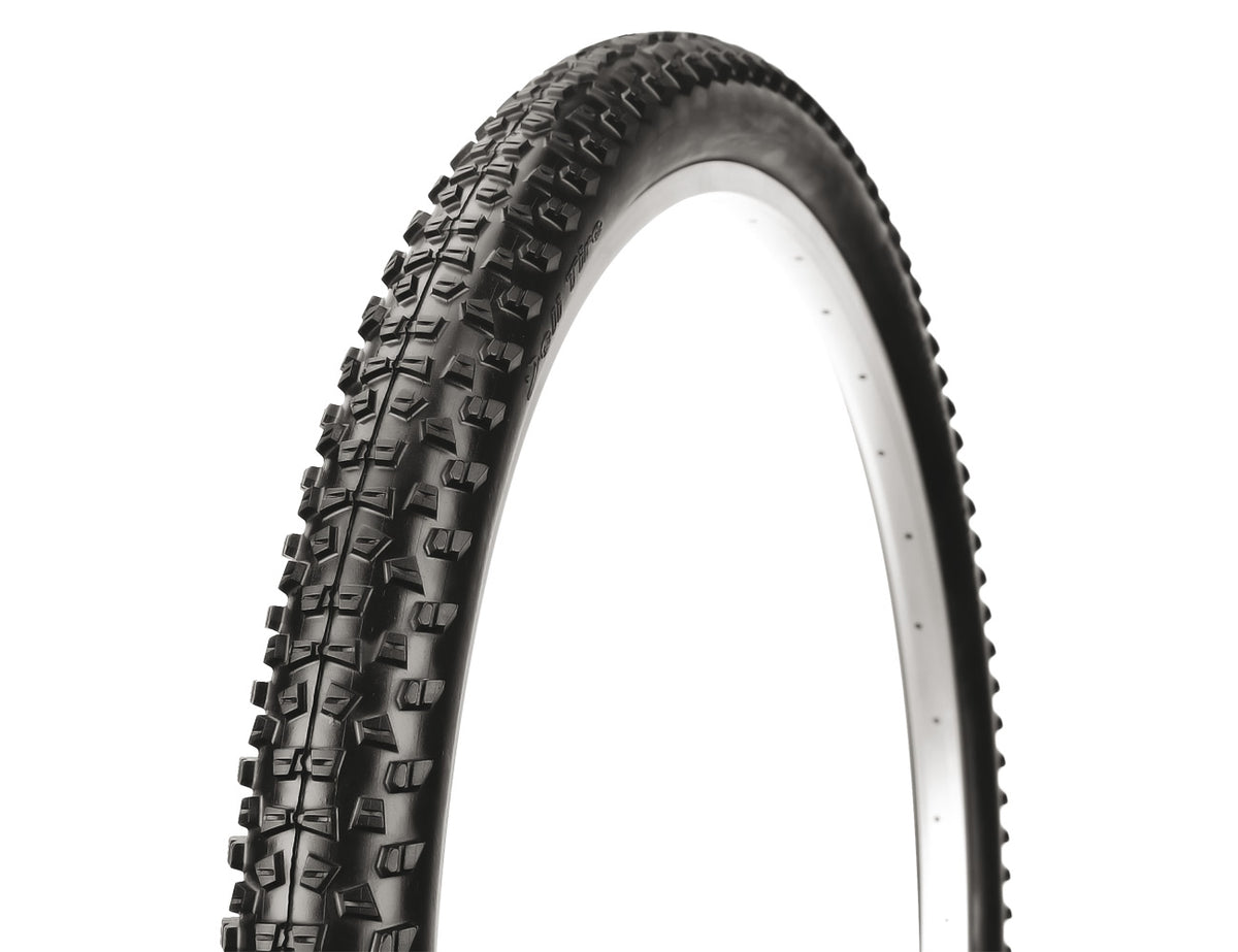 Deli SA-258 black bicycle tyre, manufacturer model illustration