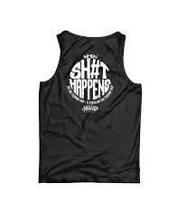 Mad Keen Sh*t Happens Singlet