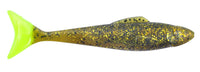 Egret Wedgetail Mullet 3.5in / Gold Nugget