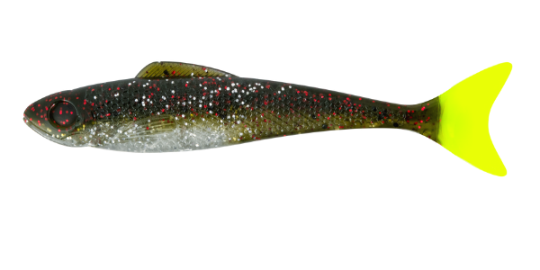 Egret Wedgetail Mullet 3.5in / Chicken On A Chain