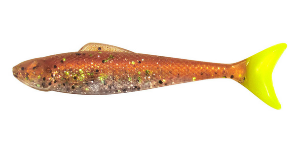 Egret Wedgetail Mullet 3.5in / Copper Penny