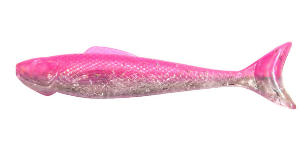 Egret Wedgetail Mullet 3.5in / Pink Flash