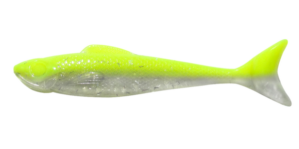 Egret Wedgetail Mullet 3.5in / Chart Flash