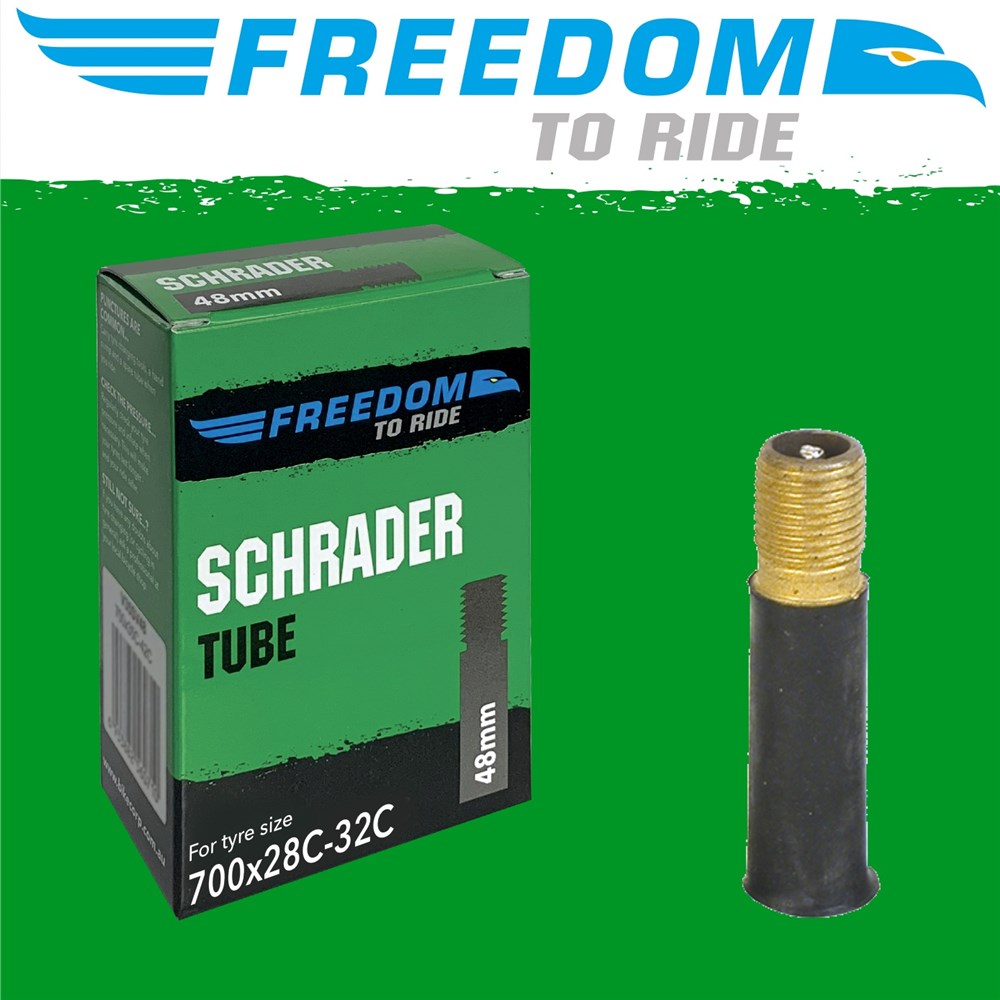 Freedom 700 x 28–32C inner tube with 48mm Schrader valve