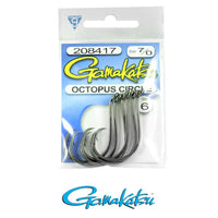 Gamakatsu Octopus Circle offset hooks, size 7/0, six-pack, OCC70