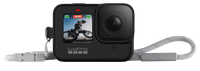GoPro Sleeve + Lanyard – Black; camera sold separately