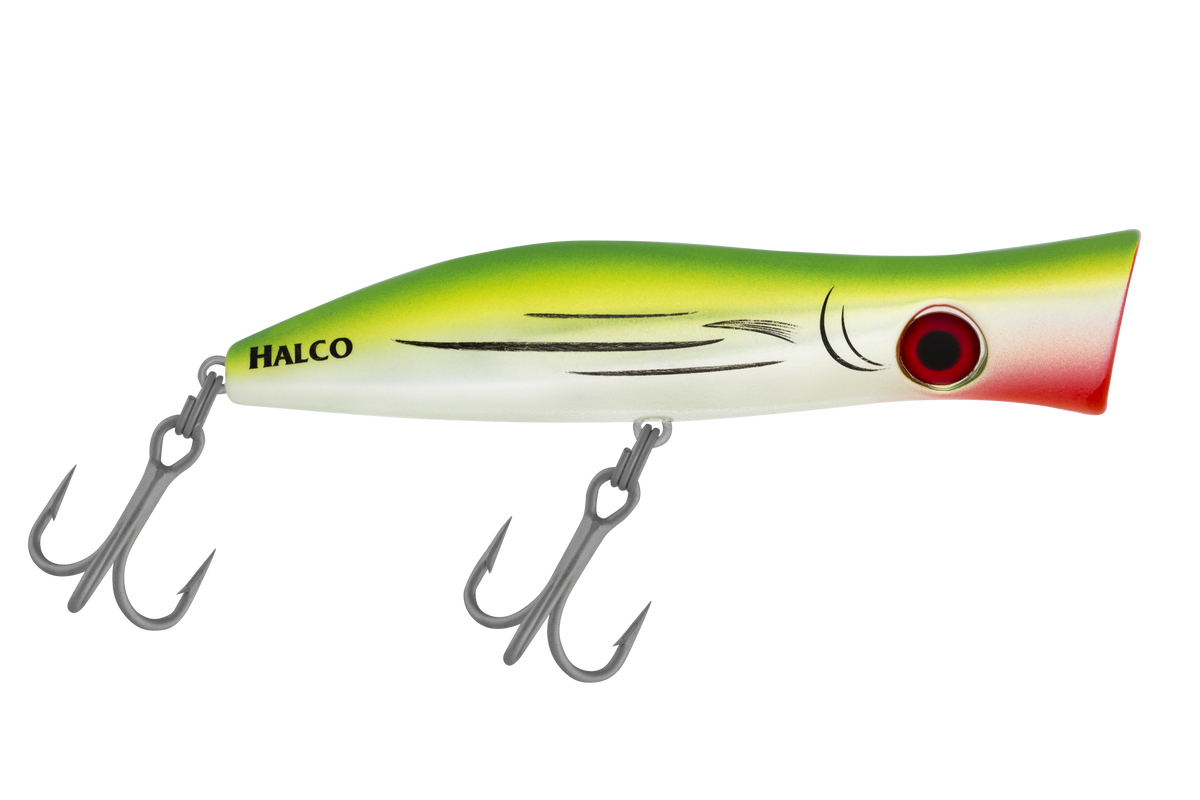 Halco Roosta Popper — 135mm / H81 Liquid Lime