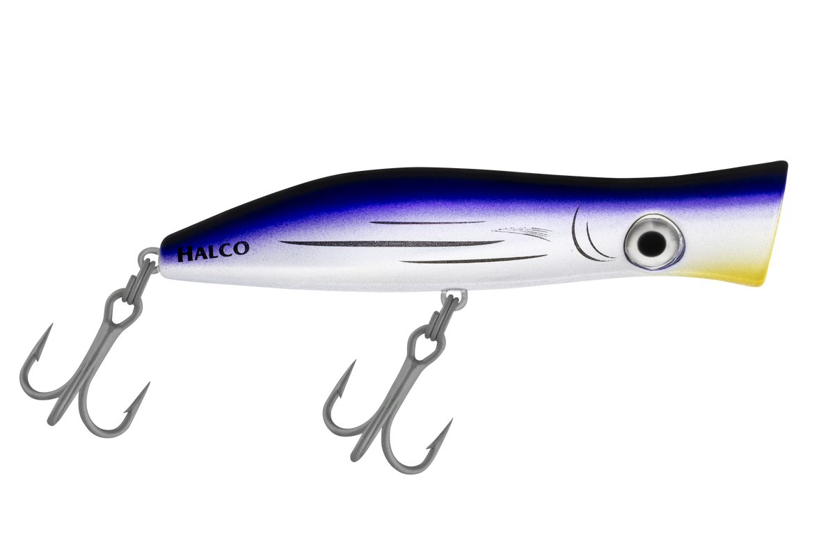 Halco Roosta Popper — 135mm / H79 Stripey