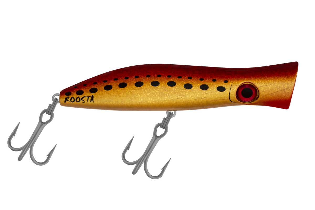Halco Roosta Popper — 135mm / H70 King Brown