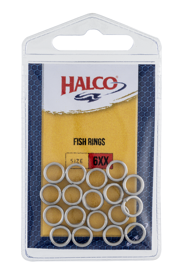 Halco Fish Rings — manufacturer package example showing size 6XX; select required size