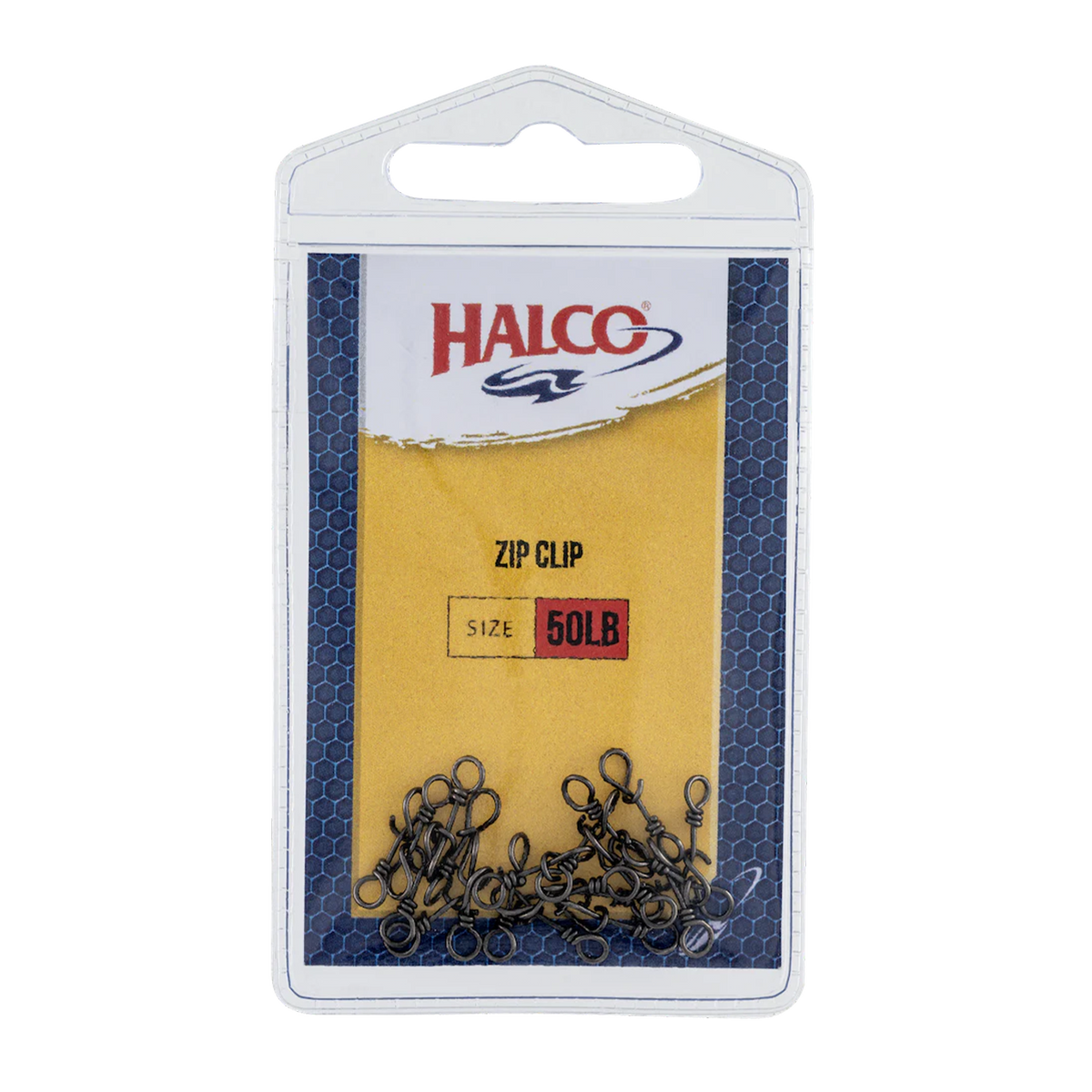 Halco Zip Clip 50lb — official manufacturer pack photo
