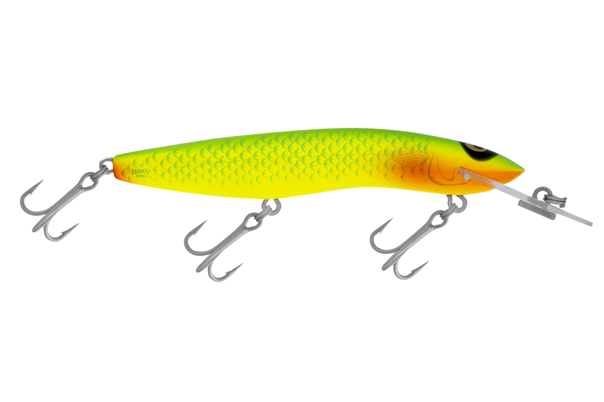 Halco RMG Scorpion 125mm - R7 Green Fluoro