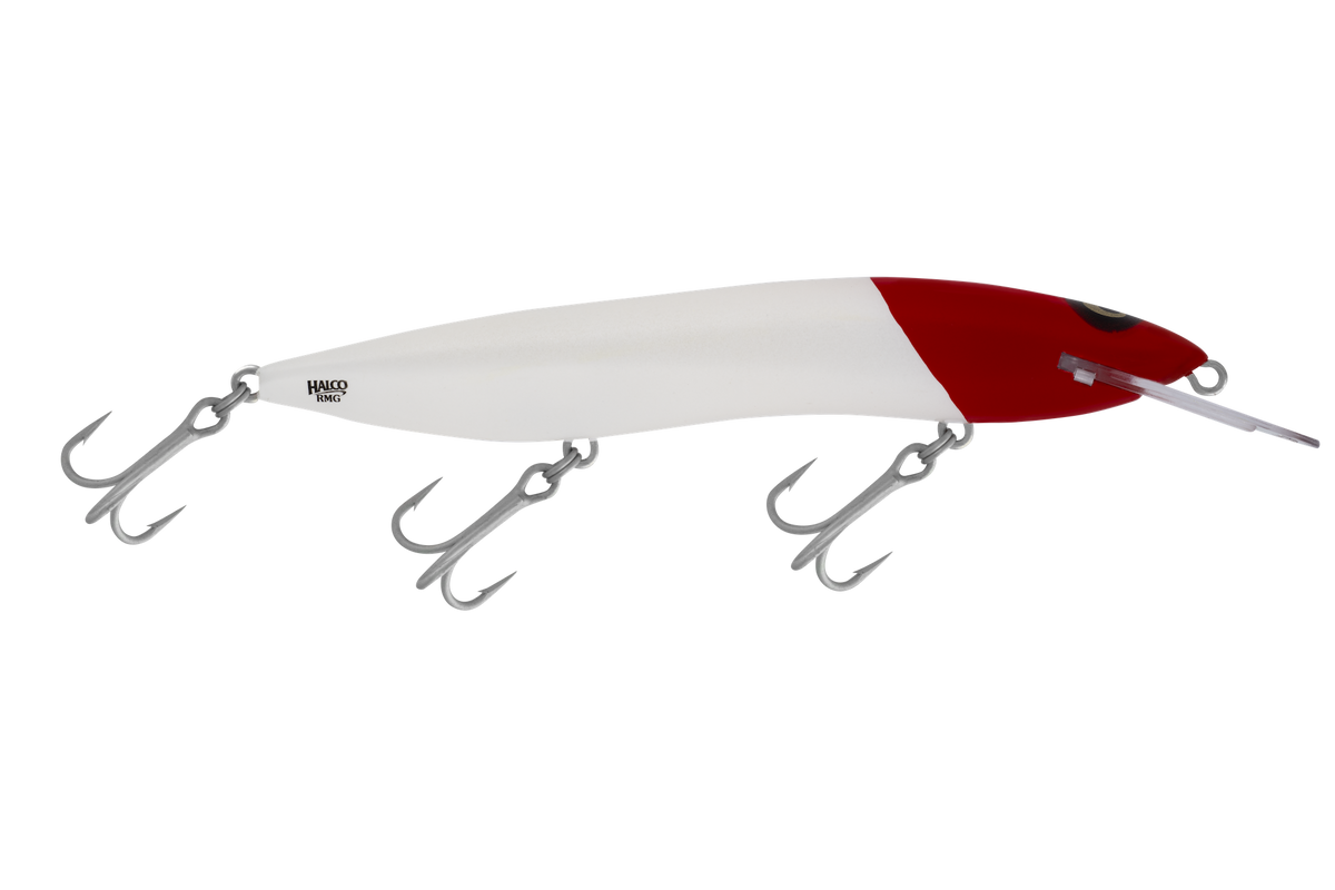 Halco RMG Scorpion 150mm - H53 White Redhead