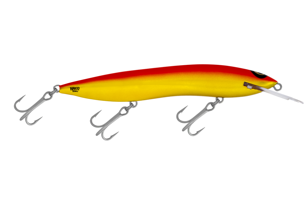 Halco RMG Scorpion 150mm - R11 Chrome Gold Orange Back