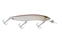 Halco Scorpion 125 mm in H74 Precious Metal. Colour illustration; diving bib may vary with selected depth.