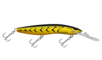 Halco Scorpion 125 mm in H96 Crown Jewel. Colour illustration; diving bib may vary with selected depth.