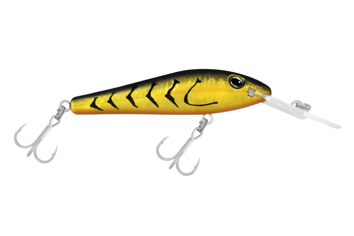 Halco TBarra 80 mm in H96 Crown Jewel. Colour illustration; diving bib may vary with selected depth.