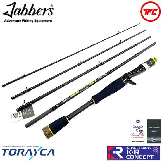 Jabbers Deft Flicker UBC635M baitcasting five-piece travel rod