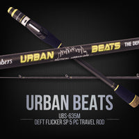 Jabbers Deft Flicker UBS635M spinning five-piece travel rod