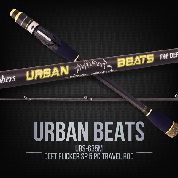 Jabbers Deft Flicker UBS635M spinning five-piece travel rod