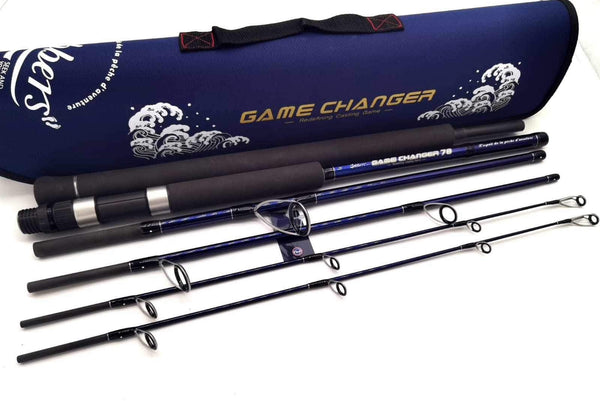 Jabbers Game Changer Double Tap 785 Spinning travel rod and case