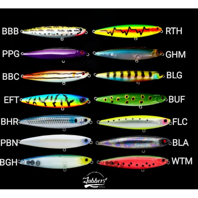 Jabbers Honcho Pencil 95mm supplier colour chart