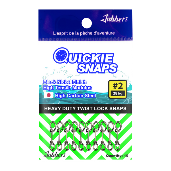 Jabbers Quickie Snaps size 2, 28kg, pack of 10