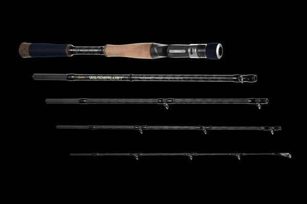 Jabbers Wanderlust WLC-655MH+ baitcaster travel rod