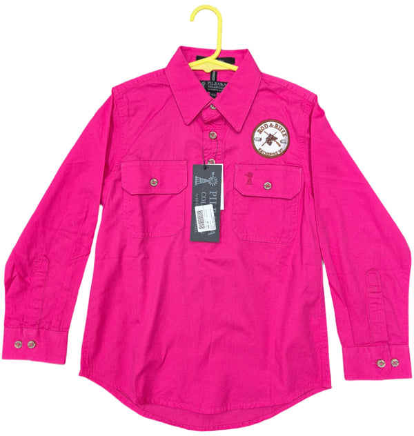 Pilbara Shirt - Children's closed Front L/S