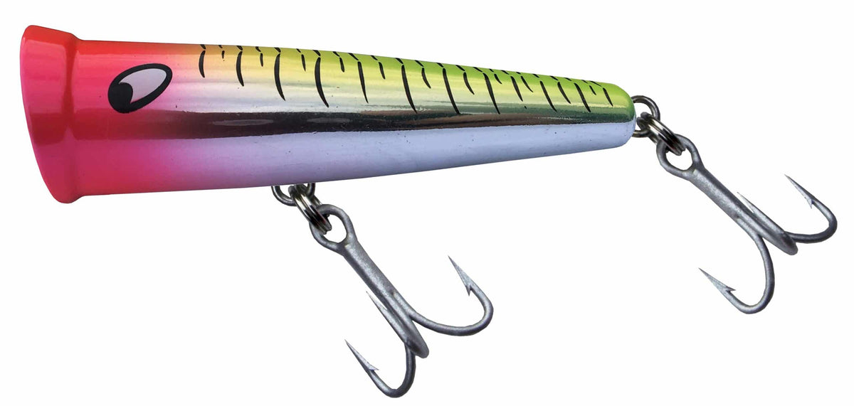 Killalure Cone Popper 90mm - 55 Chrome Yellow