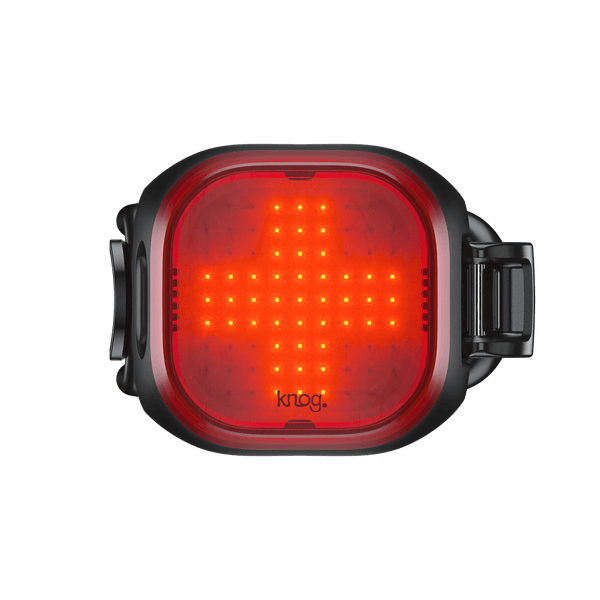 Knog Blinder Mini rear bike light, Cross pattern