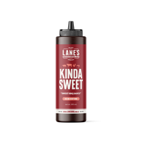 Lane's Kinda Sweet BBQ Sauce, 285 ml squeeze bottle