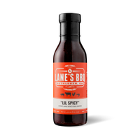 Lane's Lil Spicy BBQ Sauce, 400 ml glass bottle