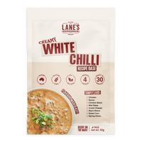 Lane's Creamy White Chilli Recipe Base, single 30 g sachet