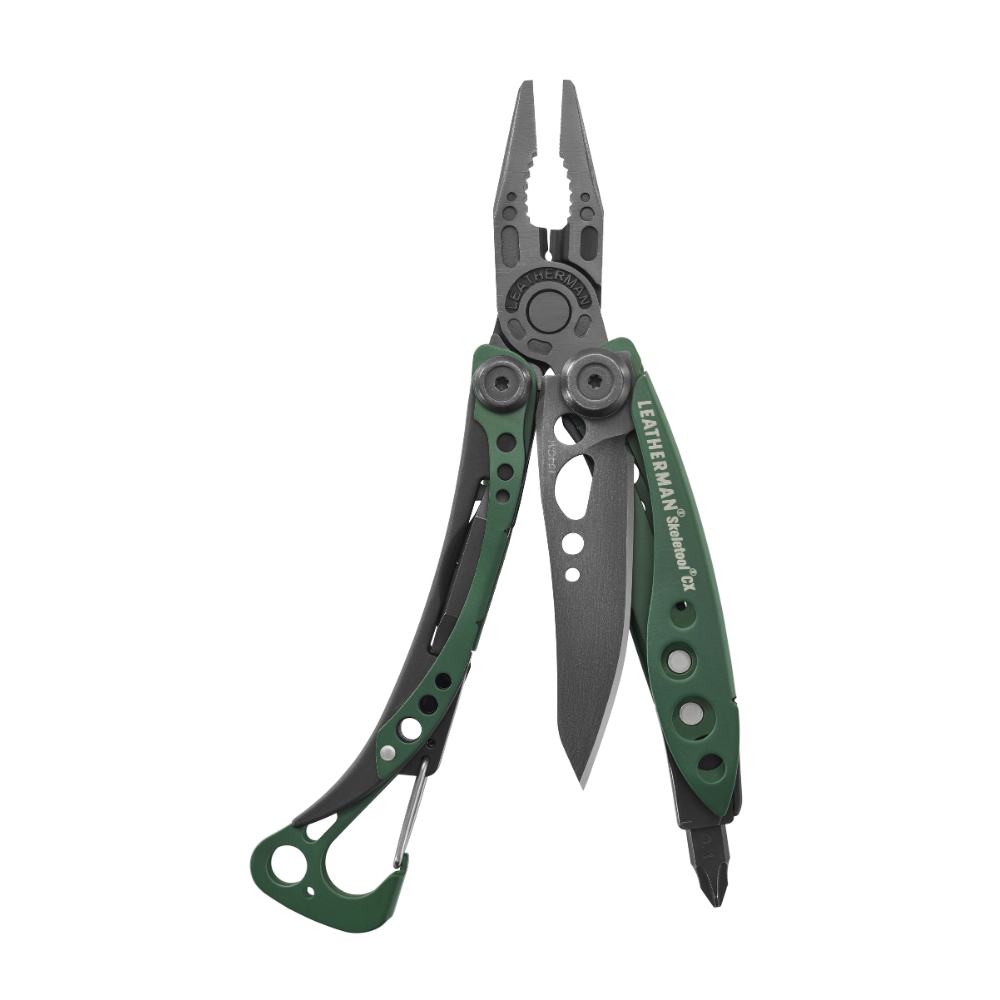 Leatherman Skeletool CX multitool in OD Green