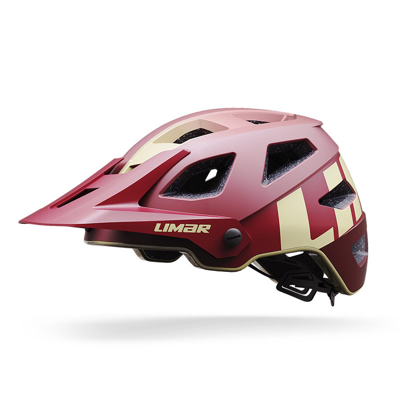 Limar Delta helmet — Large, Matt Dark Red