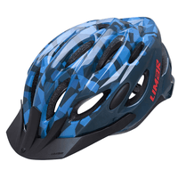 Limar Rocket kids helmet – Blue Camo, Medium (52–57cm)