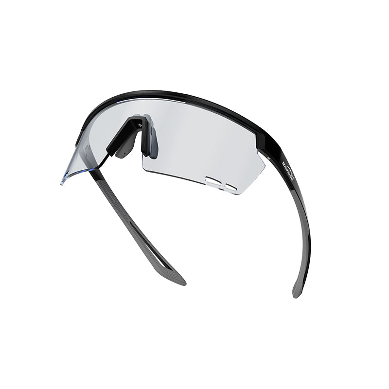 Magicshine Rouleur Night Vision RL003N cycling glasses in Black/Grey